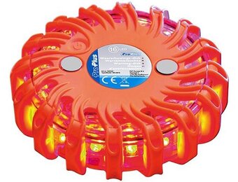 ProPlus 9-in-1 16 LED's Red Ongevallen Waarschuwingslamp