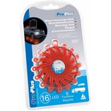 ProPlus 9-in-1 16 LED's Red Ongevallen Waarschuwingslamp