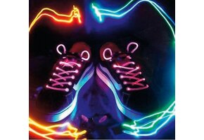BasicXL Pink LED Lichtgevende Schoenveters