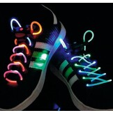 BasicXL Green/Purple LED Lichtgevende Schoenveters