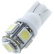 Merkloos T10 5 x 5050 SMD LED White 12V Autolamp Merkloos T10 5 x 5050 SMD LED White 12V Autolamp
