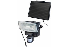 Brennenstuhl Solar 80 LED's Lamp met Automatische Beveiliging