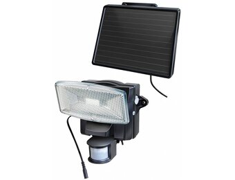 Brennenstuhl Solar 80 LED's Lamp met Automatische Beveiliging
