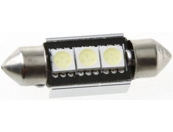 Festoon 3 x 5050 SMD LED Canbus White 36 MM 12V Autolamp