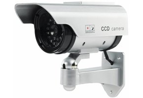 Konig CCTV Dummy Solar Camera in Buitenbehuizing met IR LED