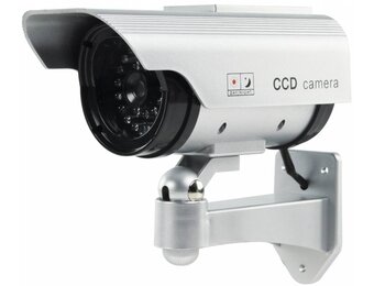 Konig CCTV Dummy Solar Camera in Buitenbehuizing met IR LED