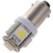 Merkloos T11 BA9S 5 x 5050 SMD LED White 12V Autolamp Merkloos T11 BA9S 5 x 5050 SMD LED White 12V Autolamp