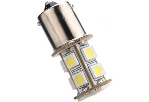 1156 BA15S 13 x 5050 SMD LED White 12V Autolamp