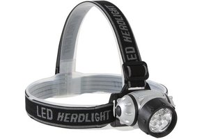 Perel Regelbare White 7 LED's Hoofdlamp