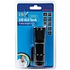 HQ HQ Ultra Heldere Waterdichte Aluminium 9 LED's Zaklamp Black HQ HQ Ultra Heldere Waterdichte Aluminium 9 LED's Zaklamp Black