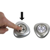 Perel Zelfklevende LED Lampen 3 stuks