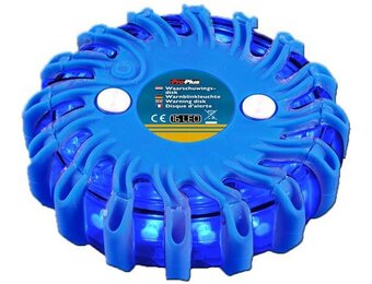 ProPlus 9-in-1 16 LED's Blue Ongevallen Waarschuwingslamp