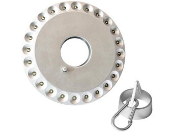 ProPlus Campinglamp 24 LED's White met Ophanghaak