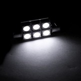 Festoon 6 x 5050 SMD LED Canbus White 36 MM 12V Autolamp