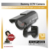 König CCTV Professional Dummy Solar Dome Camera met Actieve IR LED's