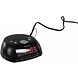 Konig Konig Red LED AM/FM Wekkerradio Black met Speaker Konig Konig Red LED AM/FM Wekkerradio Black met Speaker