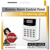 König Dummy Alarmbedieningspaneel met LED indicator