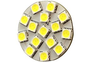 G4 15 x 5050 SMD LED Cool White 12V Chip