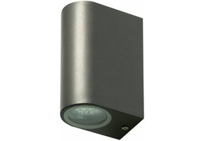 Ranex LED RVS Buiten Muurlamp Bastia met Twee Lichtpunten Grey