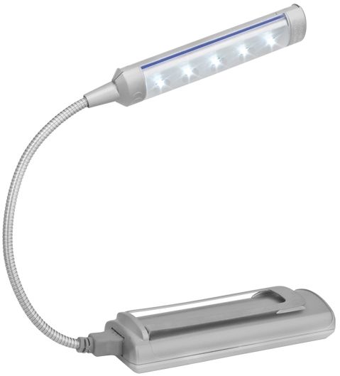 Ansmann Flex Light 5 White LED's USB Silver