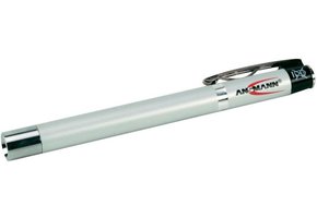 Ansmann LED Penlight Clip Silver