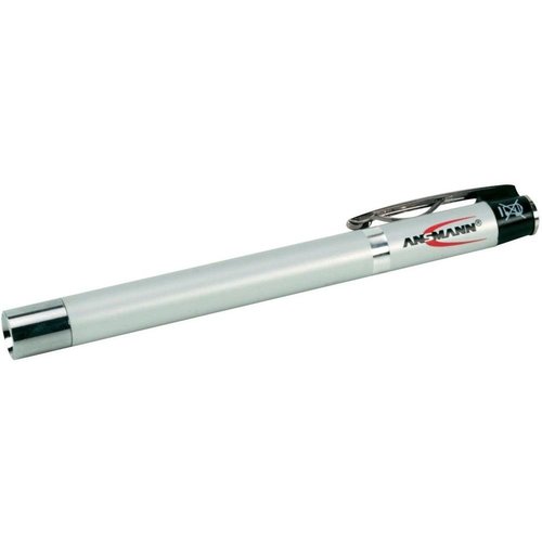 Ansmann Ansmann LED Penlight Clip Silver Ansmann Ansmann LED Penlight Clip Silver