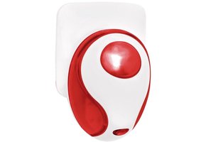 Mellert LED Nachtlicht met Schemersensor Red