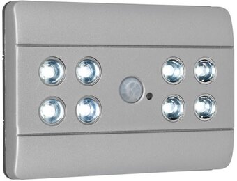 Briloner 8 LED's Design Sensor Lero Verlichting - Silver