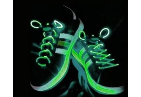 BasicXL Green LED Lichtgevende Schoenveters