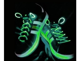 BasicXL Green LED Lichtgevende Schoenveters