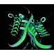 BasicXL BasicXL Green LED Lichtgevende Schoenveters BasicXL BasicXL Green LED Lichtgevende Schoenveters