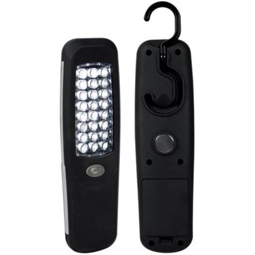Perel Perel 24 White LED's TORCH Zaklamp Black Perel Perel 24 White LED's TORCH Zaklamp Black