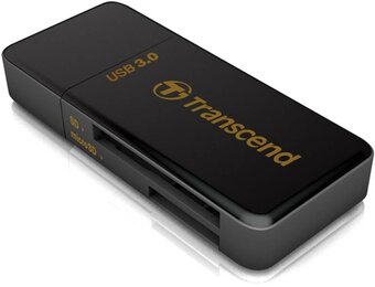 Transcend LED RDF5 Card Reader USB 3.0 Black