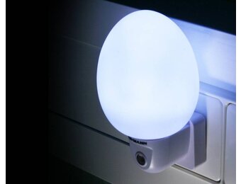 Ansmann NL-4W Eivormig LED Nachtlampje - White