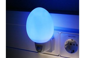 Ansmann NL-2B Eivormig LED Nachtlampje - Blue