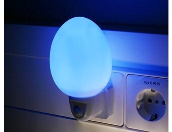 Ansmann NL-2B Eivormig LED Nachtlampje - Blue