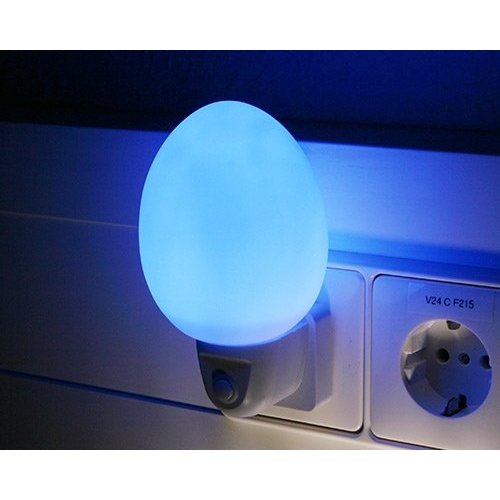 Ansmann Ansmann NL-2B Eivormig LED Nachtlampje - Blue Ansmann Ansmann NL-2B Eivormig LED Nachtlampje - Blue