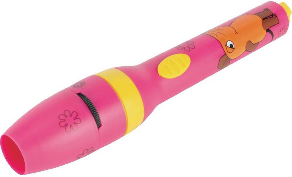 Ansmann Projectie LED Zaklamp "De Muis" Pink