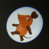 Ansmann Projectie LED Zaklamp "De Muis" Pink