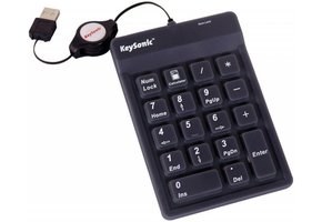 KeySonic ACK 118 BK USB LED Numeriek Toetsenbord