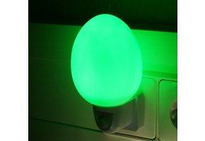 Ansmann NL-2G Eivormig LED Nachtlampje - Green
