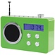 BasicXL BasicXL Draagbare FM Radio Green BasicXL BasicXL Draagbare FM Radio Green