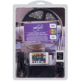 Vellight LEDS09RGB 150 LED's Strip 5 M en Voeding, Controller RGB