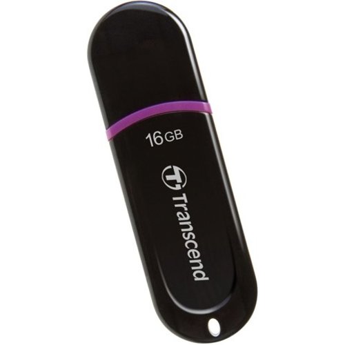 Transcend Transcend JetFlash 300 16 GB LED USB 2.0 Black/Pink Transcend Transcend JetFlash 300 16 GB LED USB 2.0 Black/Pink