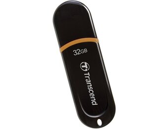 Transcend JetFlash 300 32 GB LED USB 2.0 Black/Orange