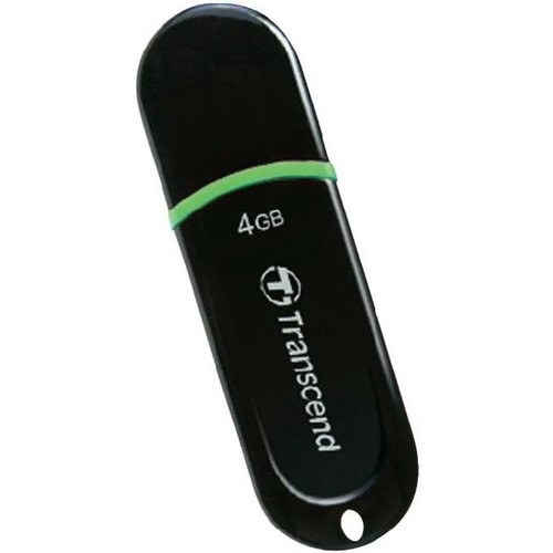 Transcend Transcend JetFlash 300 4 GB LED USB 2.0 Black/Green Transcend Transcend JetFlash 300 4 GB LED USB 2.0 Black/Green