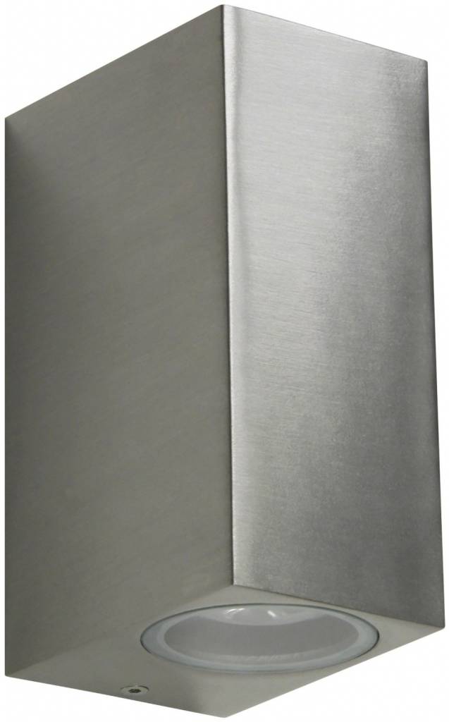 Ranex Mika SMD 2 x 3 W LED Wandlamp Aluminium - Glas