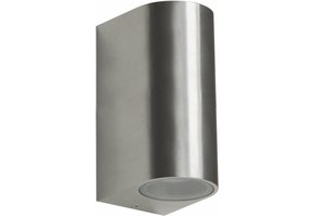 Ranex Kimi SMD 2 x 3 W LED Wandlamp Aluminium - Glas