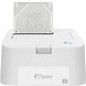 Fantec Fantec MR-USB 3.0 LED Docking Station White Fantec Fantec MR-USB 3.0 LED Docking Station White