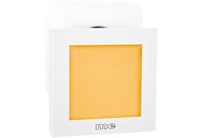 M-E Orange LED Nachtlicht met Automatisch Schemersensor White
